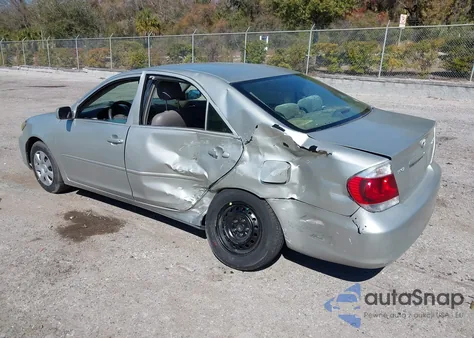 2006 Toyota Camry Le z USA, uszkodzony, nr VIN 4T1BE32K46U729593